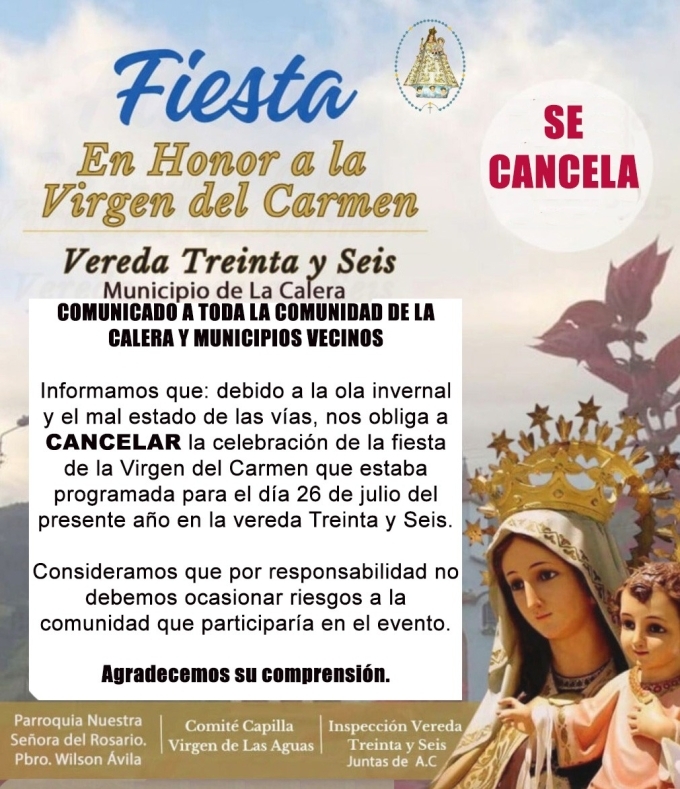 prosario virgen del carmen en 36